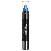 Moon Glow Neon UV Glitter Body Crayon 3.2g Blue
