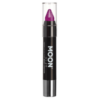 Moon Glow Neon UV Glitter Body Crayon 3.2g Purple