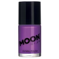 Moon Glow Intense Neon UV Nail Polish 14ml Neon Purple