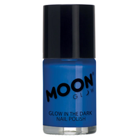 Moon Glow - Glow in the Dark Nail Polish 14ml Blue