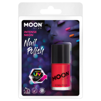Moon Glow Intense Neon UV Nail Polish 14ml Intense Red
