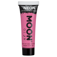 Moon Glow Pastel Neon UV Face Paint 12ml Pastel Pink