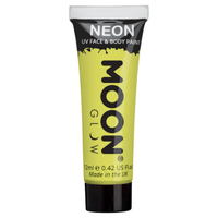 Moon Glow Pastel Neon UV Face Paint 12ml Pastel Yellow