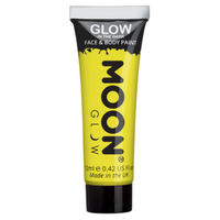 Moon Glow - Glow in the Dark Face Paint 12ml Yellow