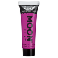 Moon Glow - Glow in the Dark Face Paint 12ml Purple