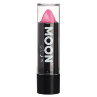 Moon Glow - Neon UV Glitter Lipstick 4.2g Hot Pink