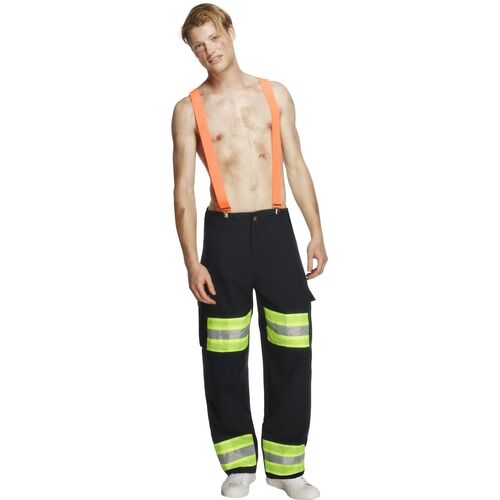Firefighter Fever Male Adult Costume Size: Medium