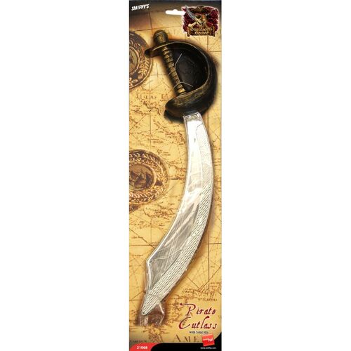 Pirate Sword and Eyepatch Costume Accessory Prop