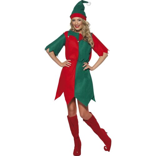 Elf Womens Adult Costume Size: Large