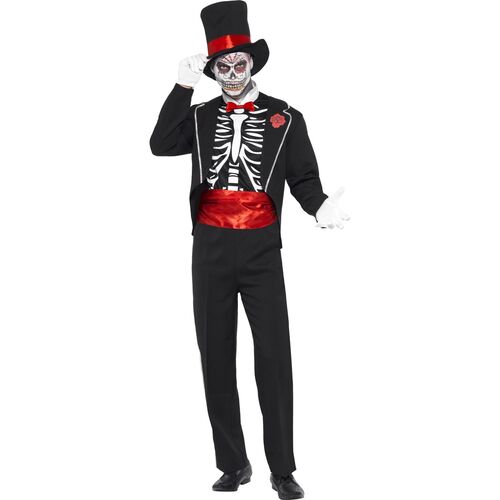 Day of the Dead Adult Costume Size: Large