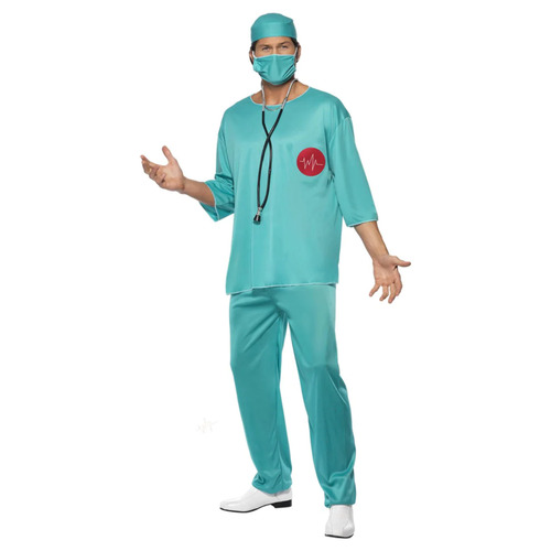 Surgeon Adult Costume Size: Large
