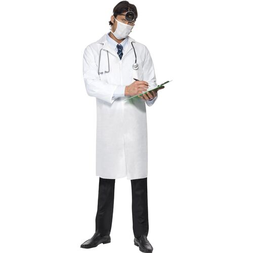 Doctor's White Adult Costume Size: XX Large