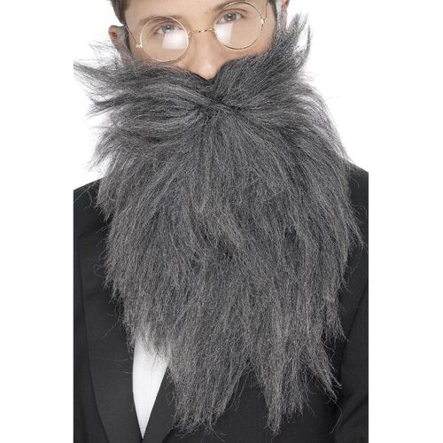 Long Grey Beard and Tash Costume Accessory