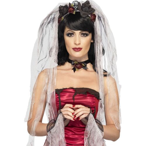 Gothic Bride Adult Costume Accessory Set