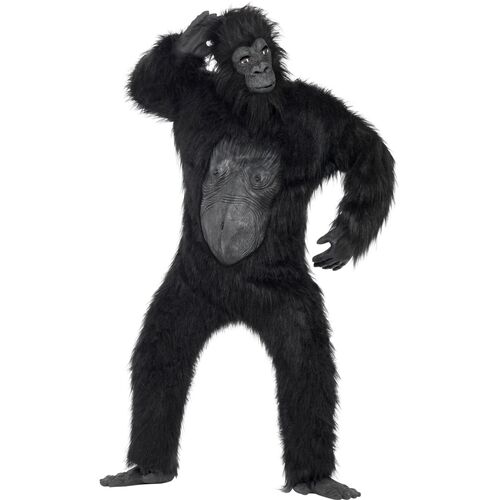 Gorilla Deluxe Adult Costume Size: One Size Fits Most