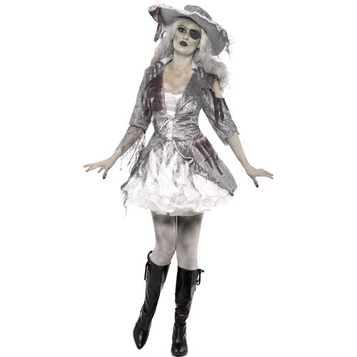 Ghost Ship Pirate Treasure Adult Costume Size: Large