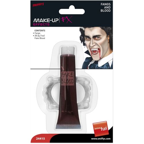 Vampire Fangs and Blood Halloween Special Effect