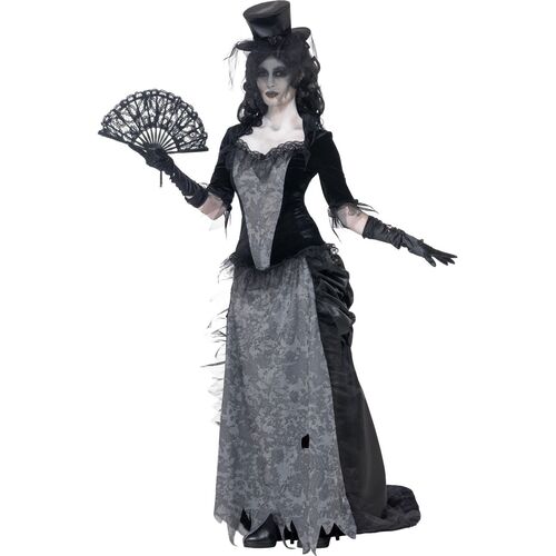 Ghost Town Black Widow Adult Costume Size: Small
