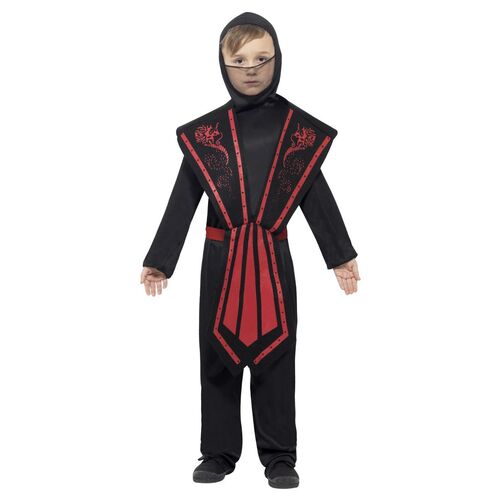 Ninja Red Child Costume Size: Large