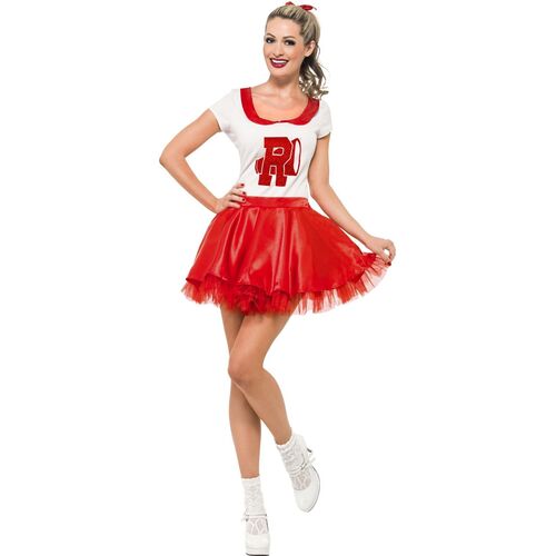 Grease Sandy Cheerleader Adult Costume Size: Medium
