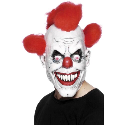 Clown 3/4 Adult Mask Costume Accessory