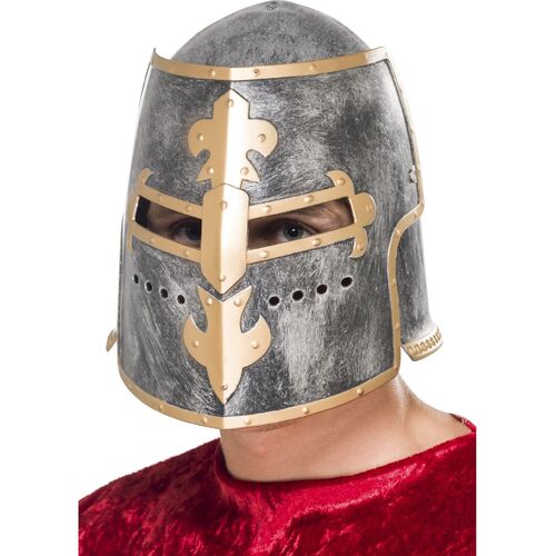 Medieval Crusader Helmet Costume Accessory