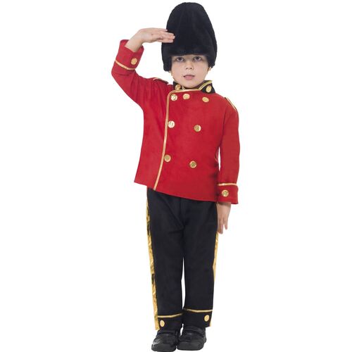 Busby Guard Child Costume Size: Small
