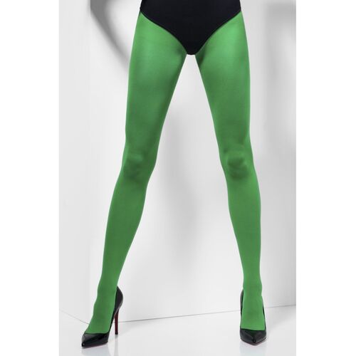 Green Opaque Tights Costume Accessory