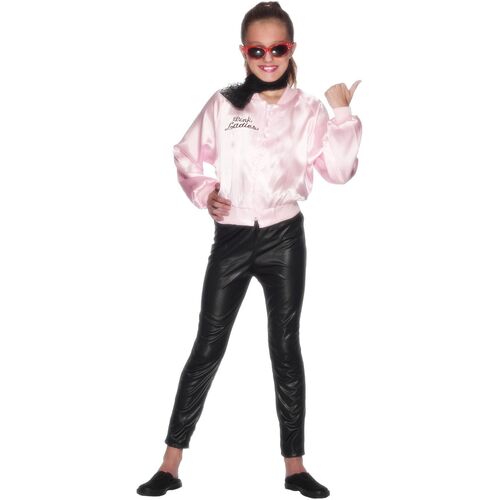 Grease Pink Lady Toddler Costume Jacket Size: Toddler Medium