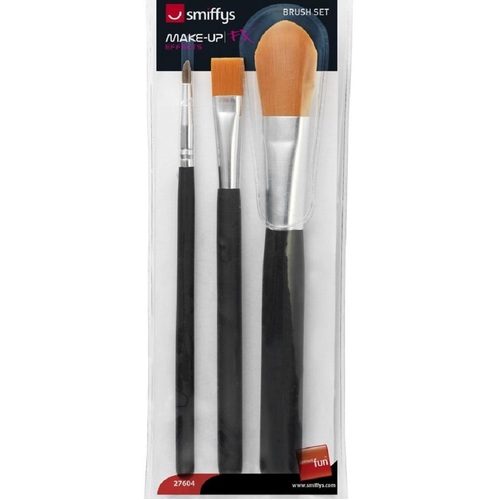 Cosmetic Brush Set Pack of 3 