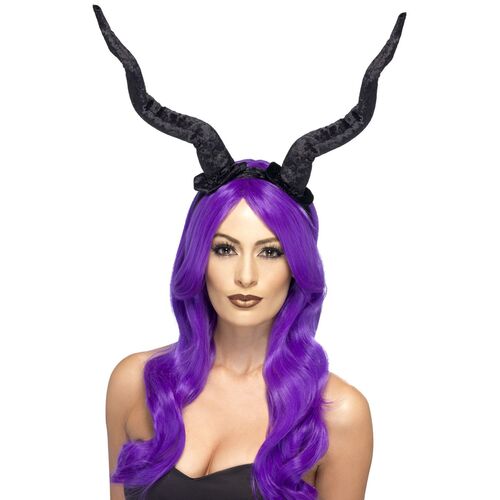 Demon Horns Headband Costume Accessory
