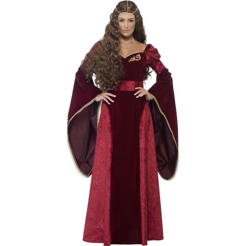 Medieval Queen Deluxe Adult Costume Size: Large