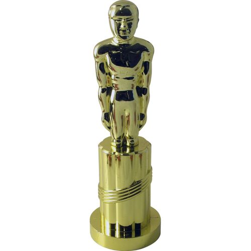 Gold Plastic Award Statue