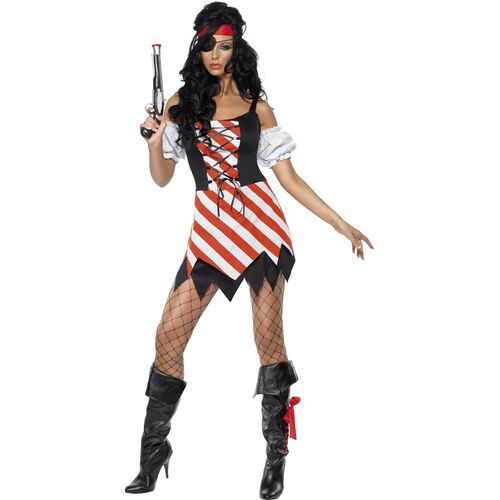 Pirate Fever Adult Costume Size: Small