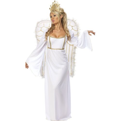 White Angel Adult Costume Size: Large