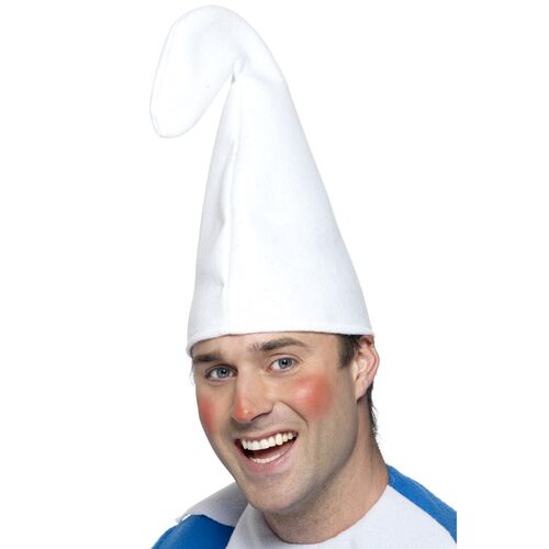 Gnome White Hat Costume Accessory 
