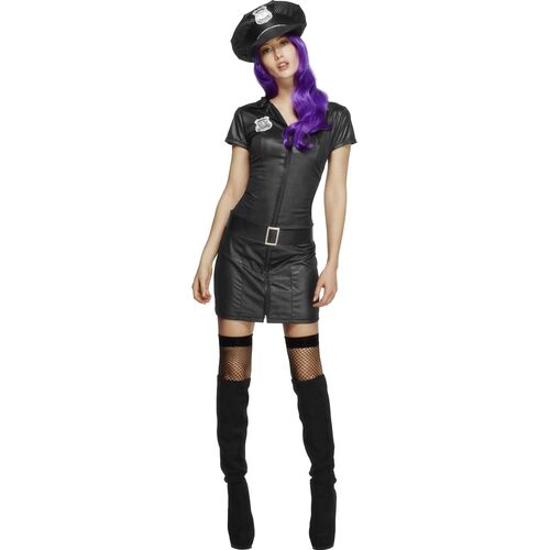 Cop Adult Fever Costume Size: Large