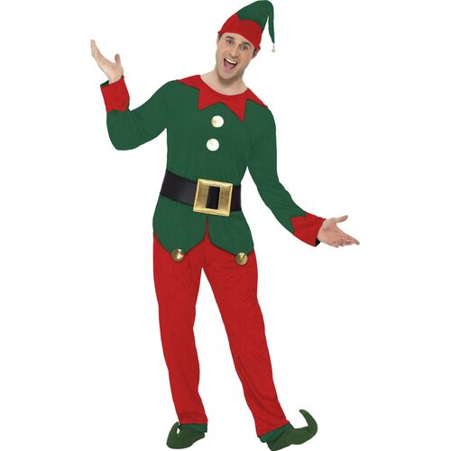 Elf Adult Male Deluxe Costume Size: Extra Large