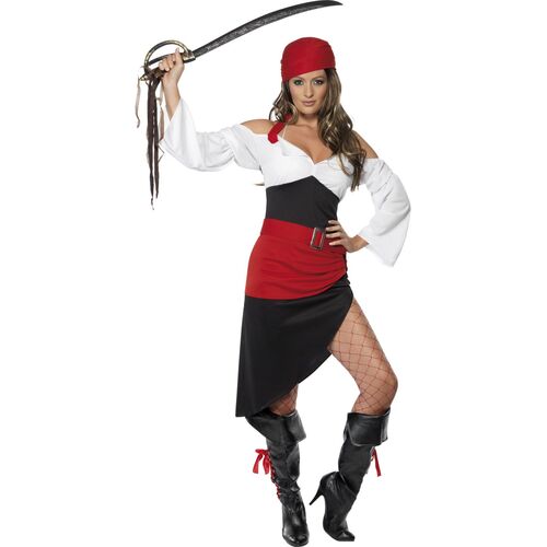 Sassy Pirate Wench Adult Costume Size: Medium