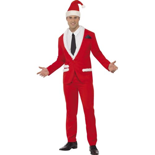 Santa Cool Adult Mens Costume Suit Size: Medium