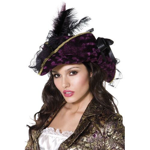 Fever Marauding Pirate Hat Costume Accessory 