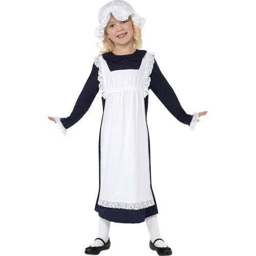 Victorian Poor Girl Child Costume Size: Large