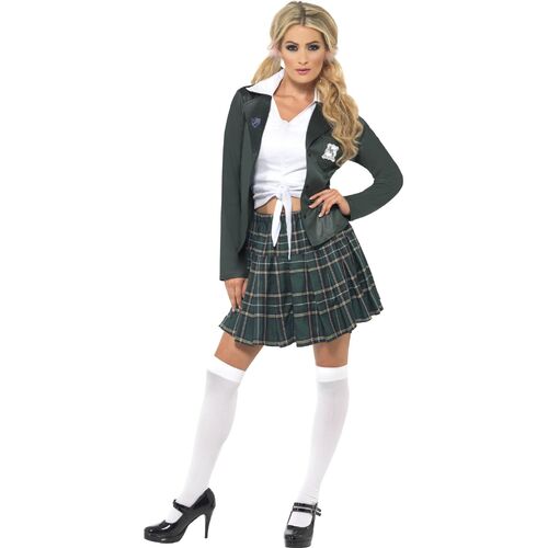 Preppy Schoolgirl Adult Costume Size: Medium