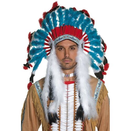 Authentic Western Indian Headdress Costume Accessory 
