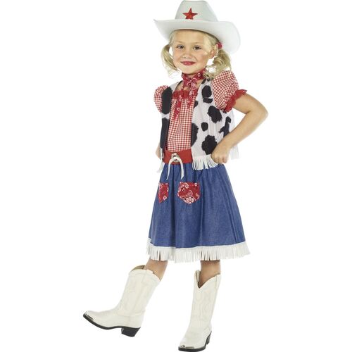 Cowgirl Sweetie Child Costume Size: Medium