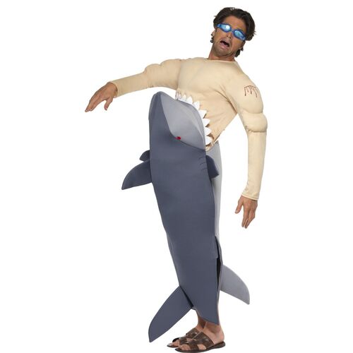 Man Eating Shark Adult Costume Size: Medium - Large