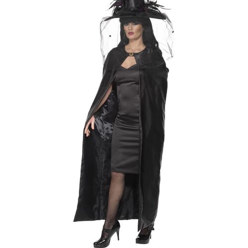 Witches Cape Deluxe Black