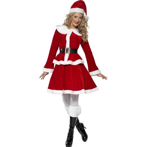 Miss Santa Adult Costume Size: Large