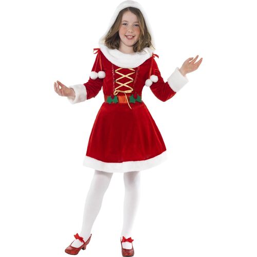 Little Miss Santa Child Costume Size: Large