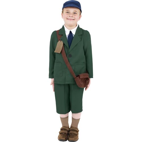 Vintage School Boy Child Costume Size: Large